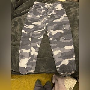 PINK, Blue Camo Joggers